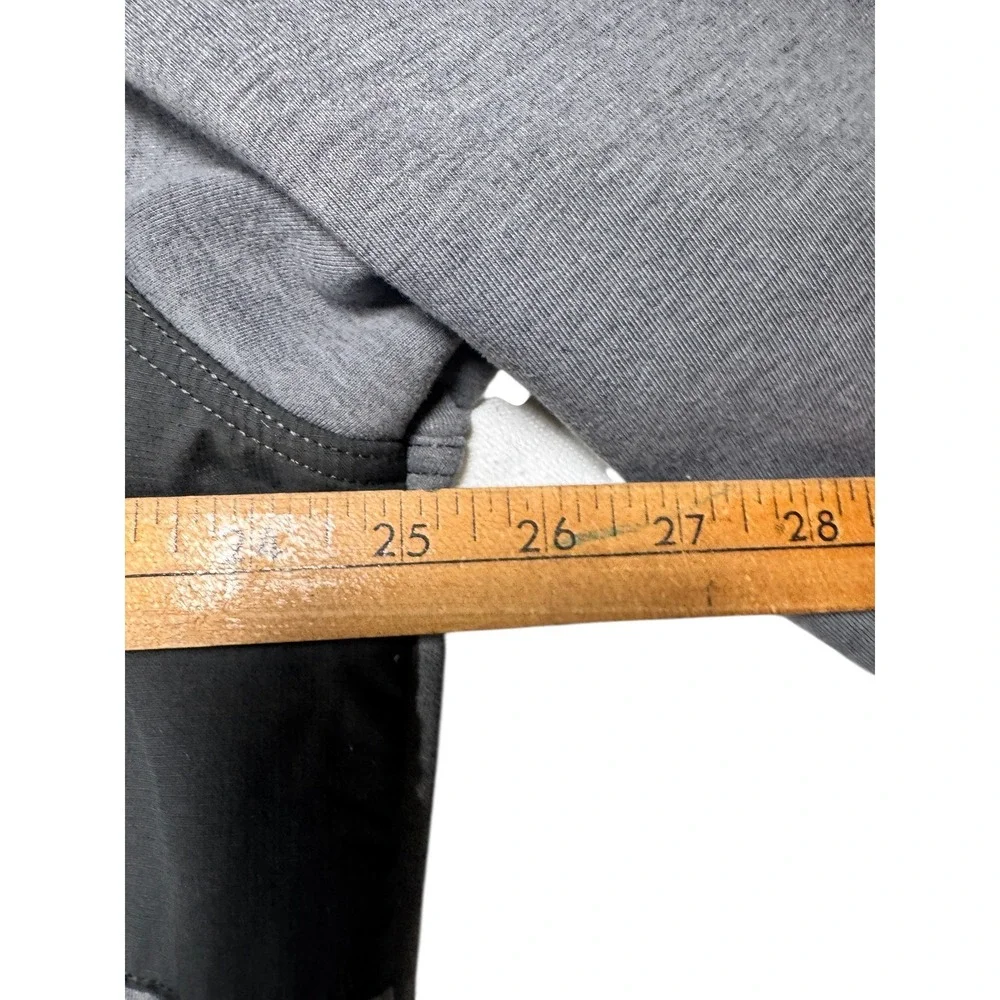 The North‎ Face Mens Full Zip Hoodie Jacket Grey XL Polyester Blend
